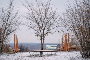 На горе Отважной завершилось обустройство экотропы